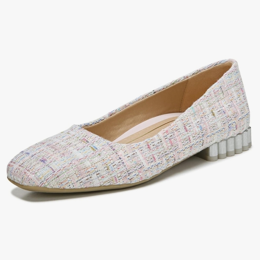 Vionic Multicolor Tweed Flats